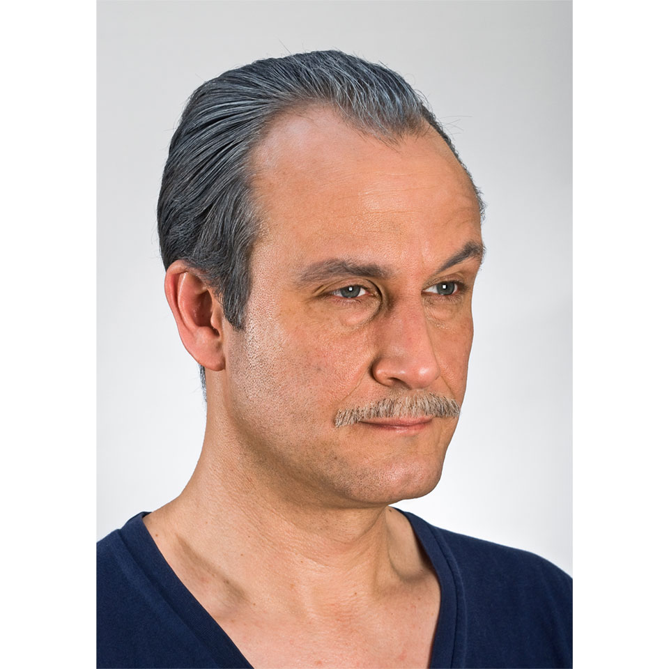 Mustasch 9213 SALTnPEPPER- Kryolan - 2
