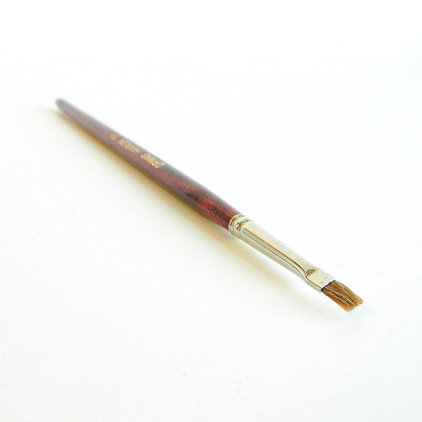 Grimas Oxhårspensel platt R2 - 2mm