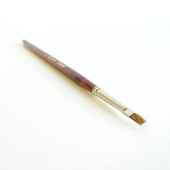 Grimas Oxhårspensel platt R2 - 2mm