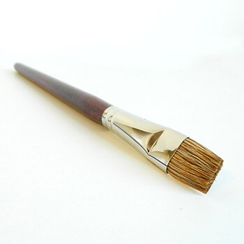 Grimas Oxhårspensel platt R14 - 14mm