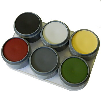 Grimas Crème color Teatersmink - XL Palett Zombie