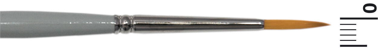 Bruch Artificial Hair S2 Spetsig - 2 mm