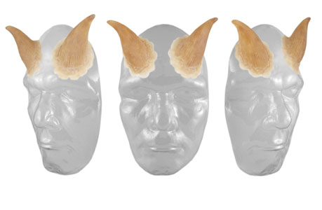 Grimas Latexdel nr:702 - Horn (ett par) - 3
