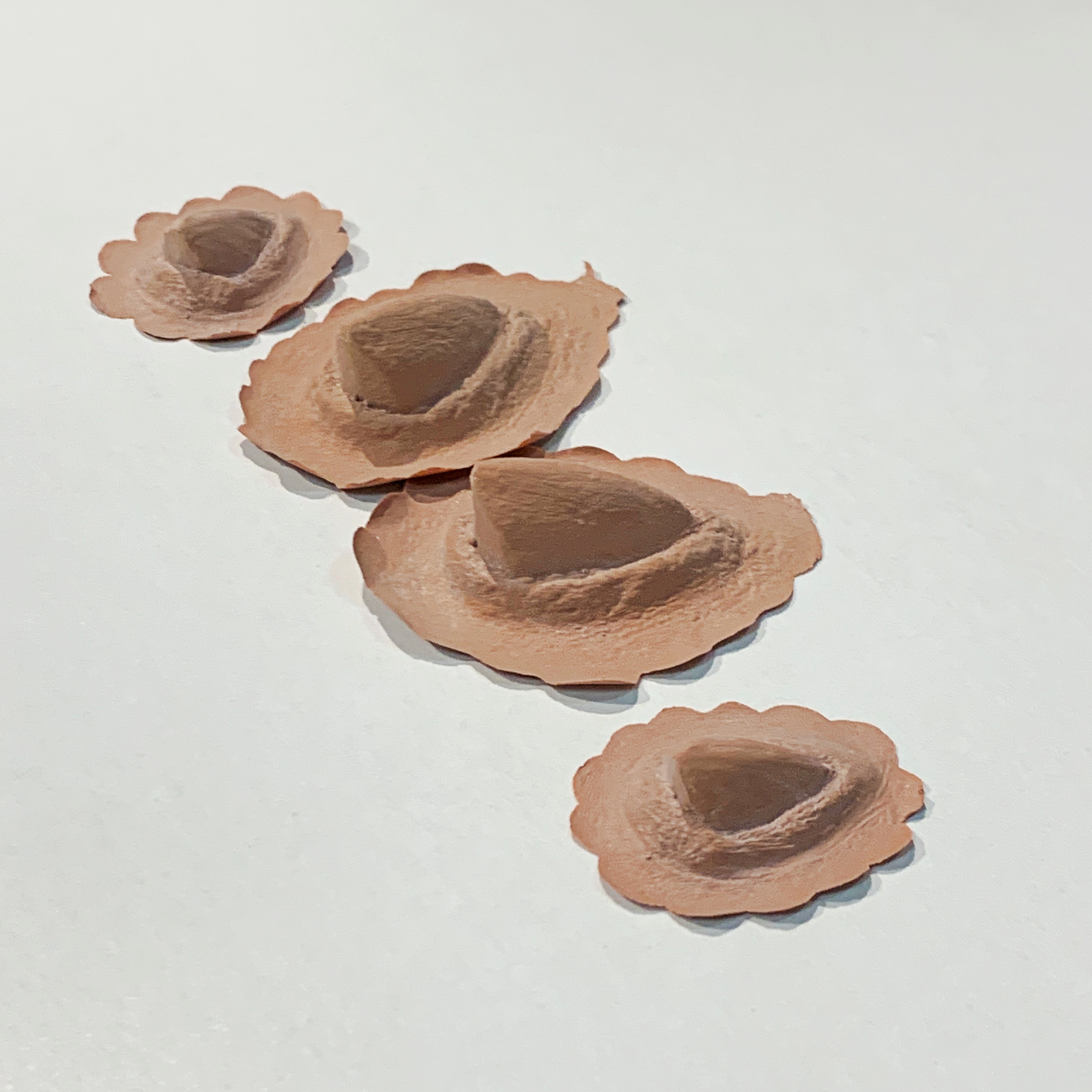 Latex Horns Thorns (4 delar) - Kryolan - 4