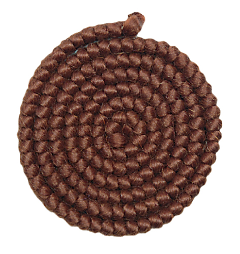 Ullcrepe 08 Mörk Kastanjebrunlila - 10 cm