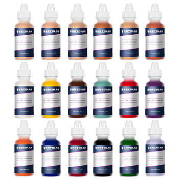 Silikon Pigment (Välj färg) - Kryolan 15 ml