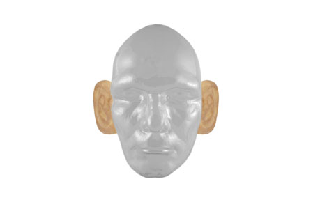 Grimas Latexöron nr: 601 - Stora Öron (ett par) - 2