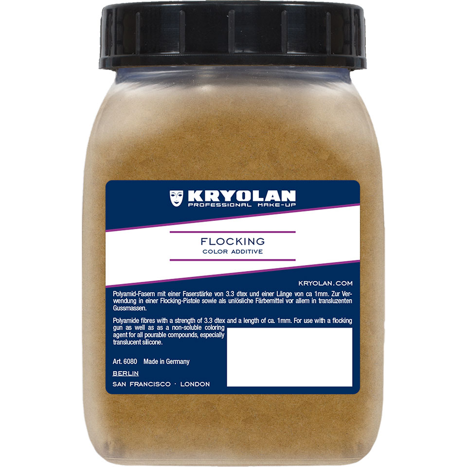 Flocking 50gr Olive Beige - Kryolan 