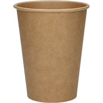 Mixing Cup / Pappersmugg Brun 360 ml - 10 st