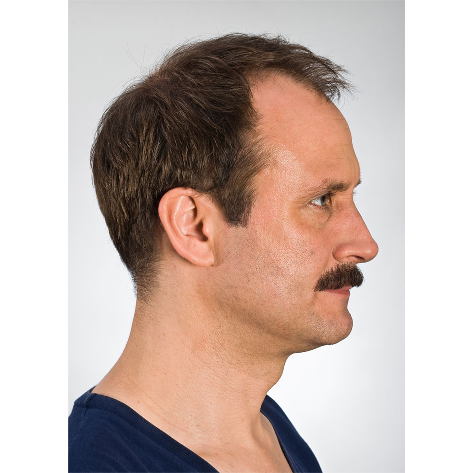 Mustasch 9212 BROWN - Kryolan - 3