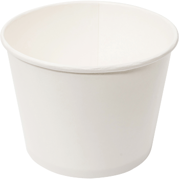 Mixing Cup / Pappersbägare Vit 1000 ml - 10 st