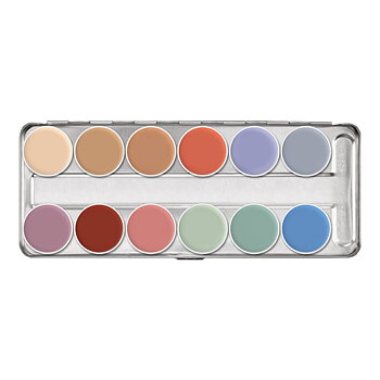 Supracolor Palett P  - 12 färger - Kryolan