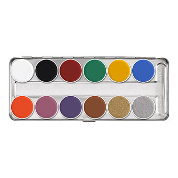 Supracolor Palett SN  - 12 färger - Kryolan