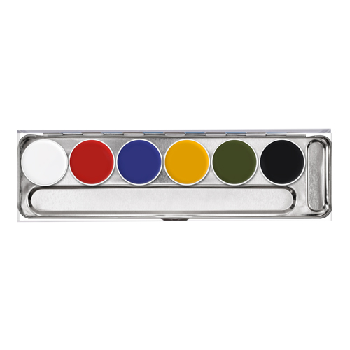 Supracolor Palett A  - 6 färger - Kryolan