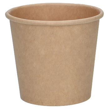 Mixing Cup / Pappersmugg Brun 120 ml - 40 st