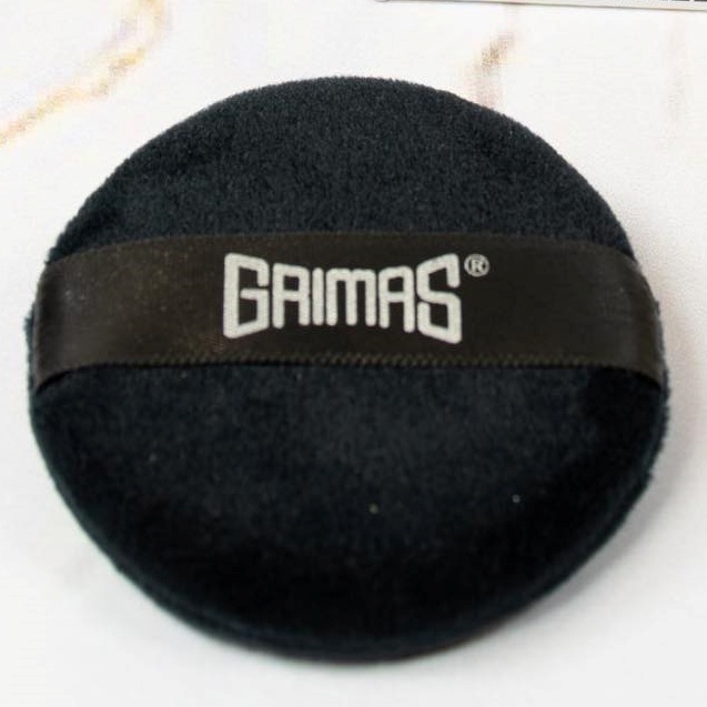 Velour Powder Puff SVART 5,5 cm - Grimas
