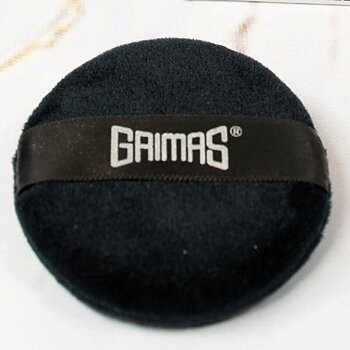 Velour Powder Puff SVART 5,5 cm - Grimas