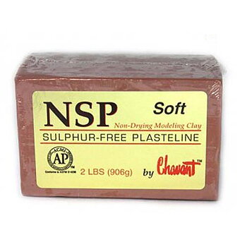 Chavant NSP Soft - 900 gr BRUN
