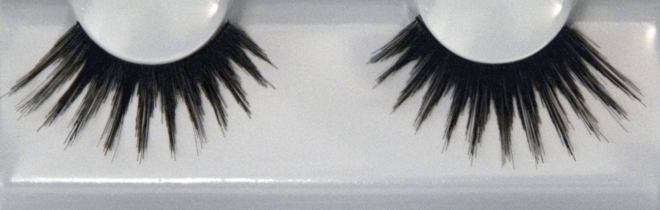 Grimas Ögonfransar / Eyelashes 117 XL - Svarta Lösögonfransar