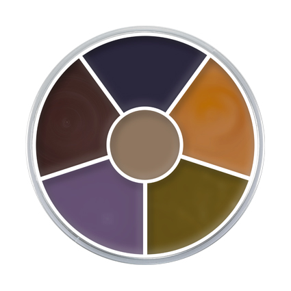 Cream Color Circle "Bruise" 30 gr - Kryolan - 2