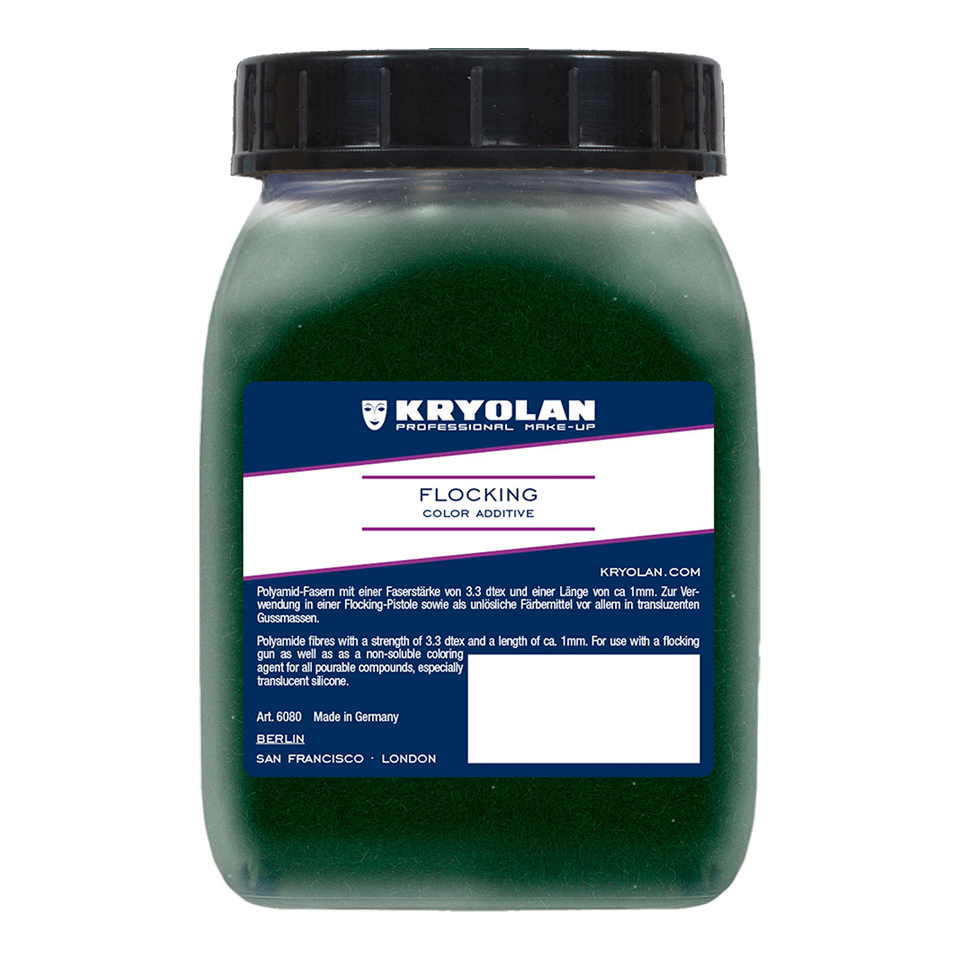 Flocking 50gr Dark Green - Kryolan 