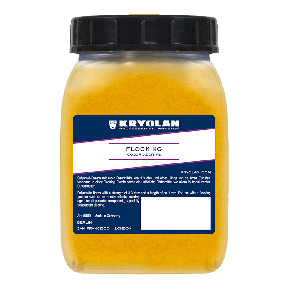 Flocking 50gr Yellow - Kryolan 