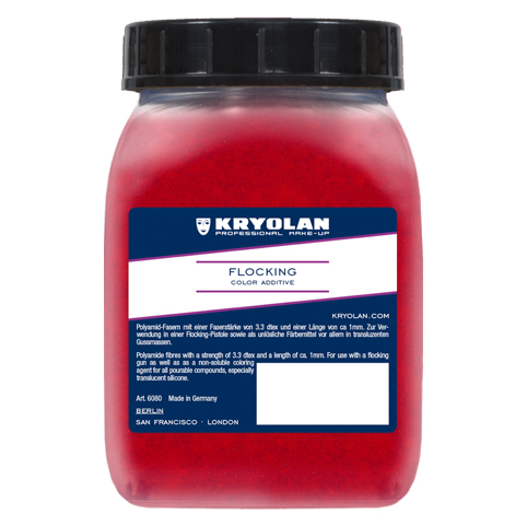 Flocking 50gr Bright Red - Kryolan 