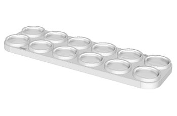 Tomma Sminkpaletter A12 Transparent