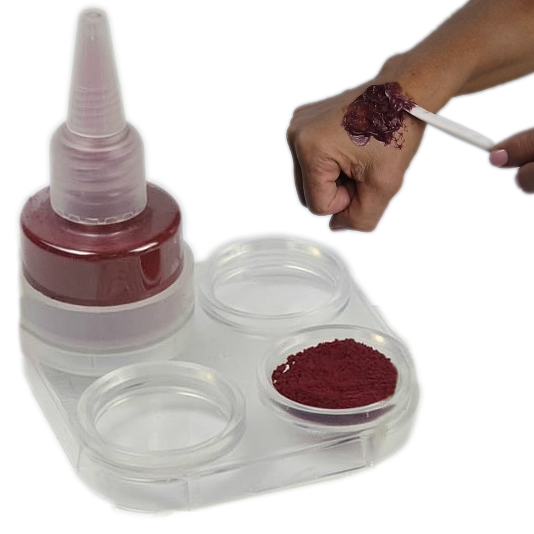 Special Effects Powder 504 Blodröd 6 gr - Grimas - 2