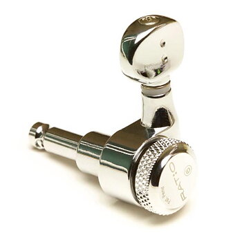 Graph Tech PRL-8731-LC0 RATIO LEFTY Electric Guitar Locking Machine Heads (6 in line)