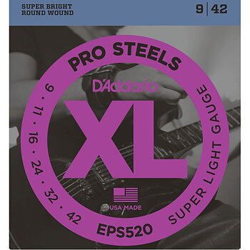 D'Addario EPS520 Super Light Gauge 009-042