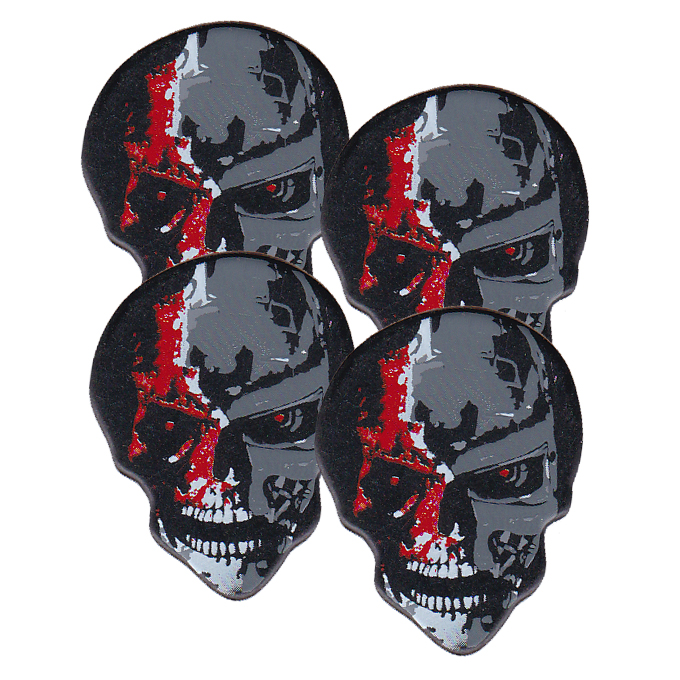 Hotpicks Monster Collection Picks "Cyborg" (4-Pack)