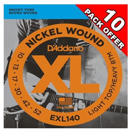 D'Addario EXL140 010-052 (10-pack) 