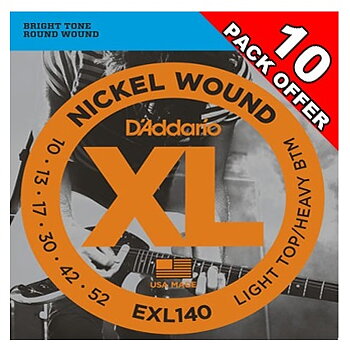 D'Addario EXL140 010-052 (10-pack) 