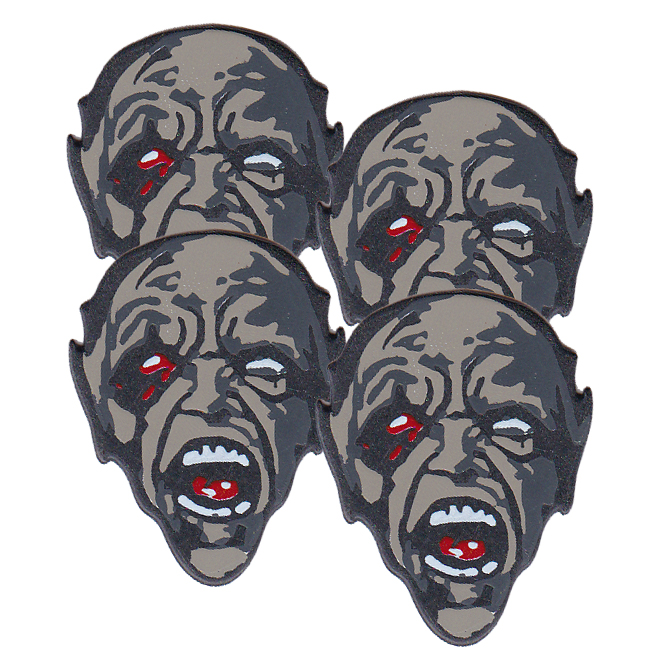 Hotpicks Monster Collection Picks "Zombie 2" (4-Pack)