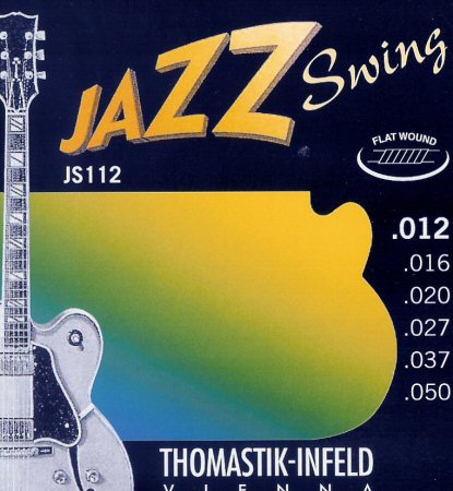 Thomastik-Infeld JS112 Jazz Swing Flatwound Elgitarstrenger 012–050
