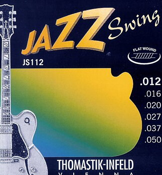 Thomastik-Infeld JS112 Jazz Swing Flatwound Elgitarstrenger 012–050