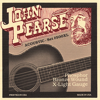 John Pearse 500XL Acoustic Phosphor Bronze 010-047