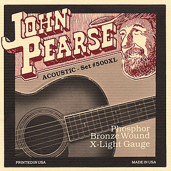 John Pearse 500XL Acoustic Phosphor Bronze 010-047