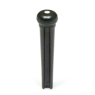 PP-2122-00 Tusq Bridge Pins Black (White Dot) - 2