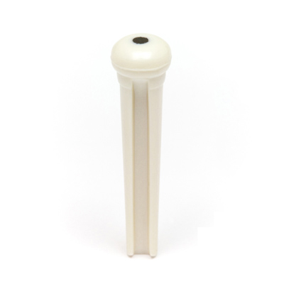 PP-1122-00 Tusq Bridge Pins White (Black Dot)  - 2