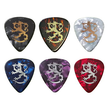 Finnish Lion Celluloid Guitar Picks (Heavy)