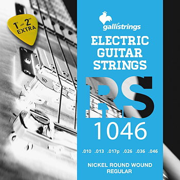 Galli RS-1046 Nickel Wound Electric Guitar Strings 010-046