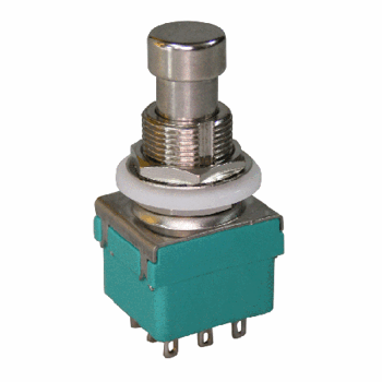 3PDT Push Button Momentary Switch 