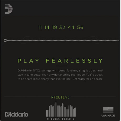 D'Addario NYXL1156 Nickel Wound 011-056 - 2
