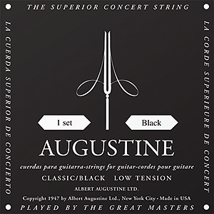 Augustine Black Classic Strings (Low Tension)