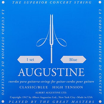 Augustine Blue Classic Strings (High Tension)
