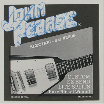 John Pearse Pure Nickel Wound Electric Strings 010-050