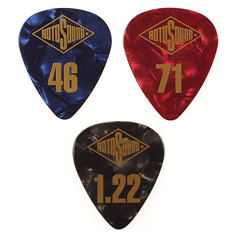 Rotosound Classic Pearloid  Guitar Picks