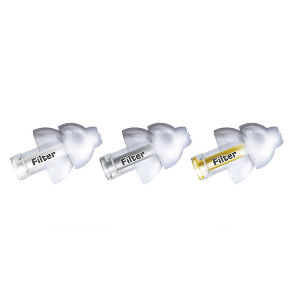 Alpine MusicSafe Pro Earplugs (Black) - 6